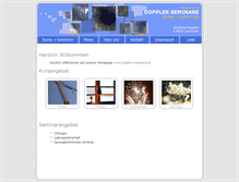 Tablet Screenshot of doppler-seminare.at